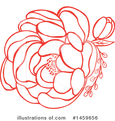 Royalty-Free (RF) Flower Clipart Illustration by Cherie Reve - Stock Sample #1459656