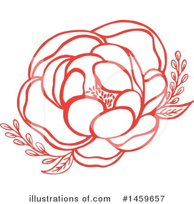 Royalty-Free (RF) Flower Clipart Illustration by Cherie Reve - Stock Sample #1459657
