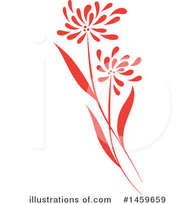 Royalty-Free (RF) Flower Clipart Illustration by Cherie Reve - Stock Sample #1459659