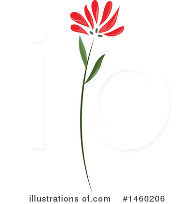 Royalty-Free (RF) Flower Clipart Illustration by Cherie Reve - Stock Sample #1460206