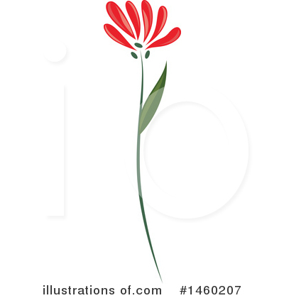 Royalty-Free (RF) Flower Clipart Illustration by Cherie Reve - Stock Sample #1460207