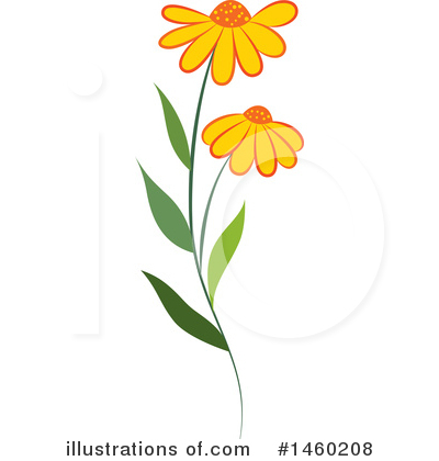 Royalty-Free (RF) Flower Clipart Illustration by Cherie Reve - Stock Sample #1460208