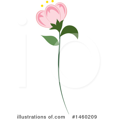 Royalty-Free (RF) Flower Clipart Illustration by Cherie Reve - Stock Sample #1460209