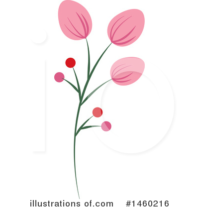 Royalty-Free (RF) Flower Clipart Illustration by Cherie Reve - Stock Sample #1460216