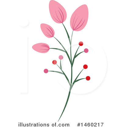 Royalty-Free (RF) Flower Clipart Illustration by Cherie Reve - Stock Sample #1460217