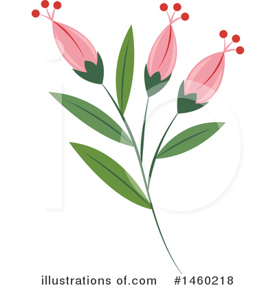 Royalty-Free (RF) Flower Clipart Illustration by Cherie Reve - Stock Sample #1460218