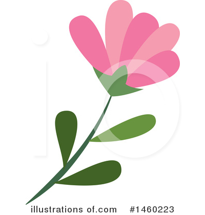 Royalty-Free (RF) Flower Clipart Illustration by Cherie Reve - Stock Sample #1460223