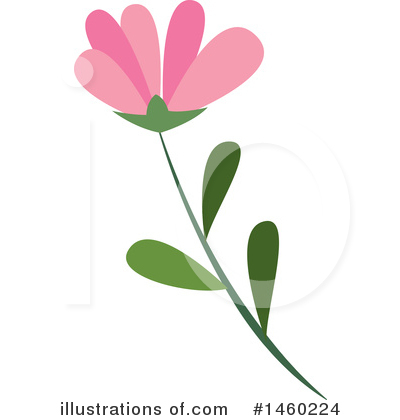 Royalty-Free (RF) Flower Clipart Illustration by Cherie Reve - Stock Sample #1460224