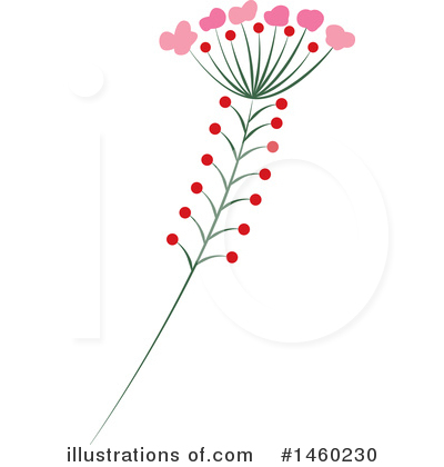 Royalty-Free (RF) Flower Clipart Illustration by Cherie Reve - Stock Sample #1460230