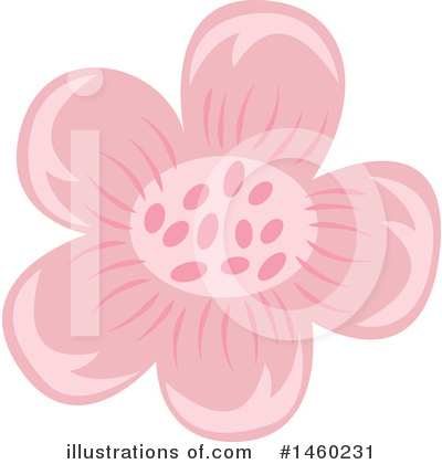 Royalty-Free (RF) Flower Clipart Illustration by Cherie Reve - Stock Sample #1460231