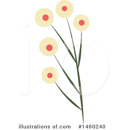 Royalty-Free (RF) Flower Clipart Illustration by Cherie Reve - Stock Sample #1460240
