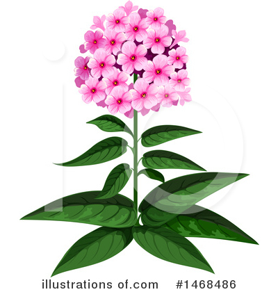 Royalty-Free (RF) Flower Clipart Illustration by Vector Tradition SM - Stock Sample #1468486
