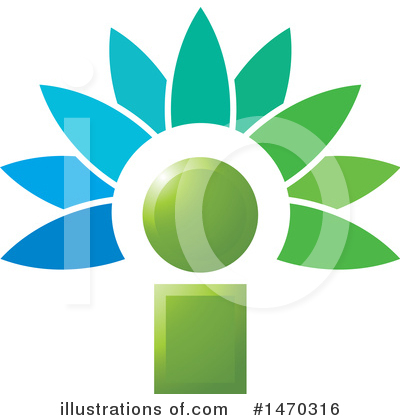 Royalty-Free (RF) Flower Clipart Illustration by Lal Perera - Stock Sample #1470316