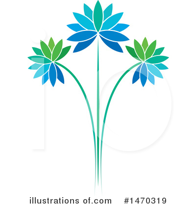 Royalty-Free (RF) Flower Clipart Illustration by Lal Perera - Stock Sample #1470319