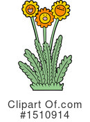 Flower Clipart #1510914 by lineartestpilot