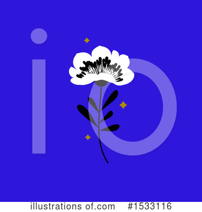 Royalty-Free (RF) Flower Clipart Illustration by elena - Stock Sample #1533116