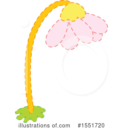 Royalty-Free (RF) Flower Clipart Illustration by Cherie Reve - Stock Sample #1551720