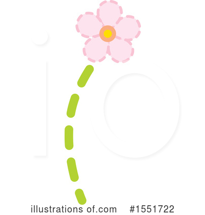 Royalty-Free (RF) Flower Clipart Illustration by Cherie Reve - Stock Sample #1551722