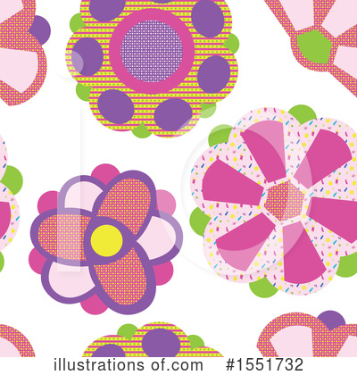 Royalty-Free (RF) Flower Clipart Illustration by Cherie Reve - Stock Sample #1551732