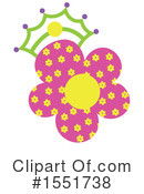 Flower Clipart #1551738 by Cherie Reve