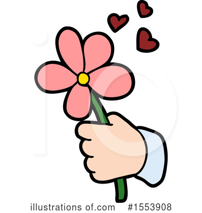 Royalty-Free (RF) Flower Clipart Illustration by lineartestpilot - Stock Sample #1553908
