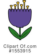 Flower Clipart #1553915 by lineartestpilot