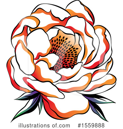 Royalty-Free (RF) Flower Clipart Illustration by Cherie Reve - Stock Sample #1559888
