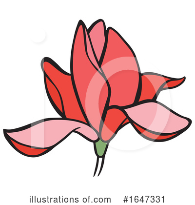 Royalty-Free (RF) Flower Clipart Illustration by Cherie Reve - Stock Sample #1647331