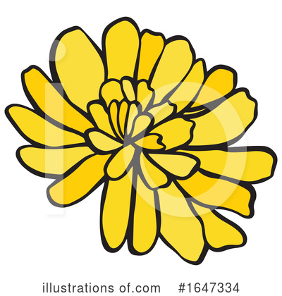 Royalty-Free (RF) Flower Clipart Illustration by Cherie Reve - Stock Sample #1647334