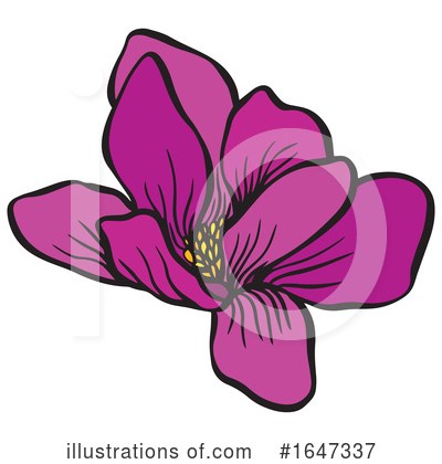Royalty-Free (RF) Flower Clipart Illustration by Cherie Reve - Stock Sample #1647337