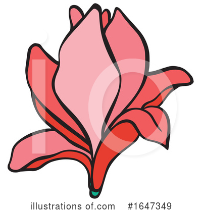 Royalty-Free (RF) Flower Clipart Illustration by Cherie Reve - Stock Sample #1647349