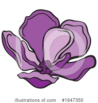 Royalty-Free (RF) Flower Clipart Illustration by Cherie Reve - Stock Sample #1647350