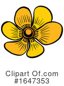 Flower Clipart #1647353 by Cherie Reve