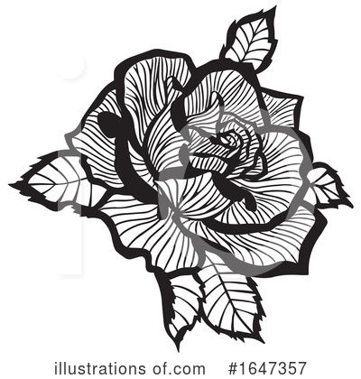 Royalty-Free (RF) Flower Clipart Illustration by Cherie Reve - Stock Sample #1647357