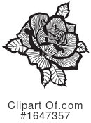 Flower Clipart #1647357 by Cherie Reve