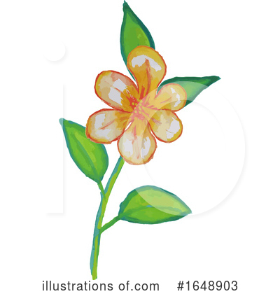 Royalty-Free (RF) Flower Clipart Illustration by dero - Stock Sample #1648903