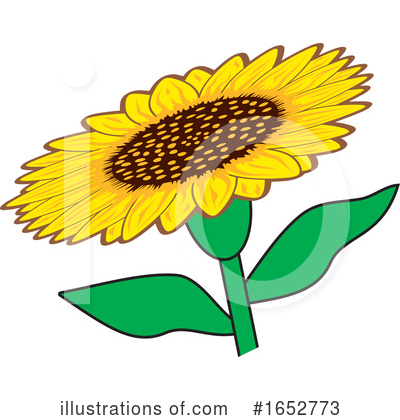 Royalty-Free (RF) Flower Clipart Illustration by Johnny Sajem - Stock Sample #1652773