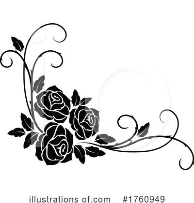 Royalty-Free (RF) Flower Clipart Illustration by Vector Tradition SM - Stock Sample #1760949