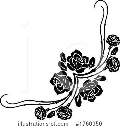 Royalty-Free (RF) Flower Clipart Illustration by Vector Tradition SM - Stock Sample #1760950