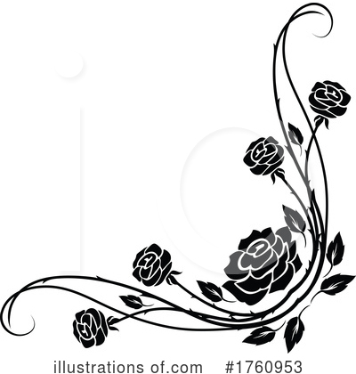 Royalty-Free (RF) Flower Clipart Illustration by Vector Tradition SM - Stock Sample #1760953