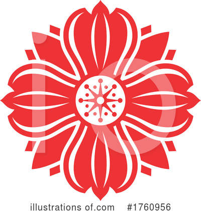 Royalty-Free (RF) Flower Clipart Illustration by Vector Tradition SM - Stock Sample #1760956