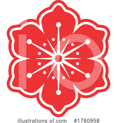 Royalty-Free (RF) Flower Clipart Illustration by Vector Tradition SM - Stock Sample #1760958