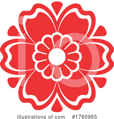Royalty-Free (RF) Flower Clipart Illustration by Vector Tradition SM - Stock Sample #1760965