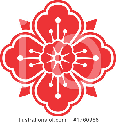 Royalty-Free (RF) Flower Clipart Illustration by Vector Tradition SM - Stock Sample #1760968