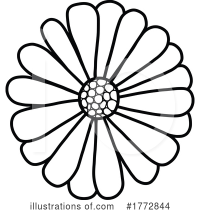Royalty-Free (RF) Flower Clipart Illustration by Prawny - Stock Sample #1772844