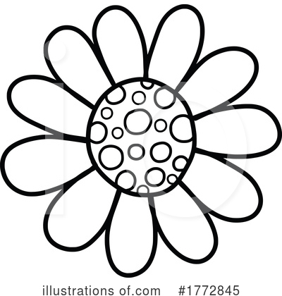 Royalty-Free (RF) Flower Clipart Illustration by Prawny - Stock Sample #1772845