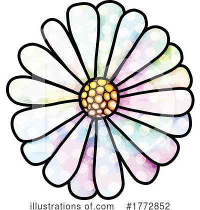 Royalty-Free (RF) Flower Clipart Illustration by Prawny - Stock Sample #1772852