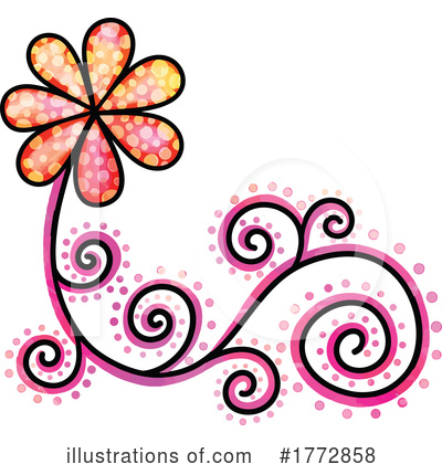 Royalty-Free (RF) Flower Clipart Illustration by Prawny - Stock Sample #1772858