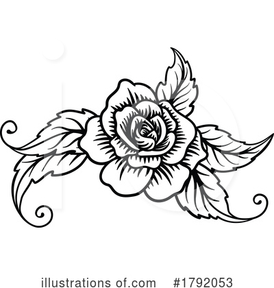 Royalty-Free (RF) Flower Clipart Illustration by AtStockIllustration - Stock Sample #1792053