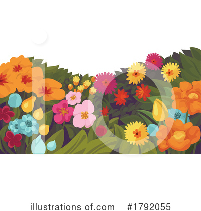 Royalty-Free (RF) Flower Clipart Illustration by AtStockIllustration - Stock Sample #1792055